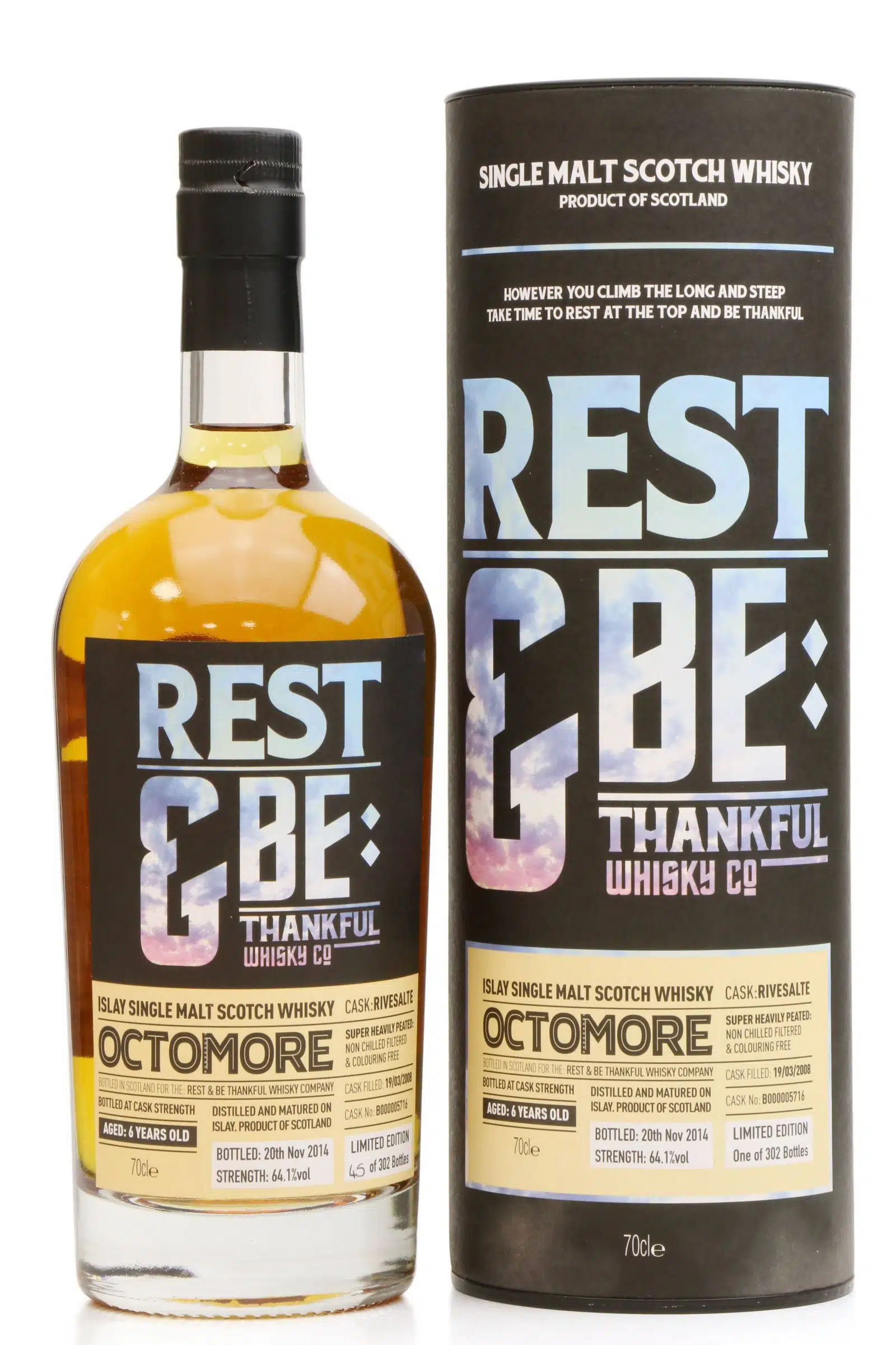 Octomore 6 2008 2014 Rest Be Thankful Limited Edition
