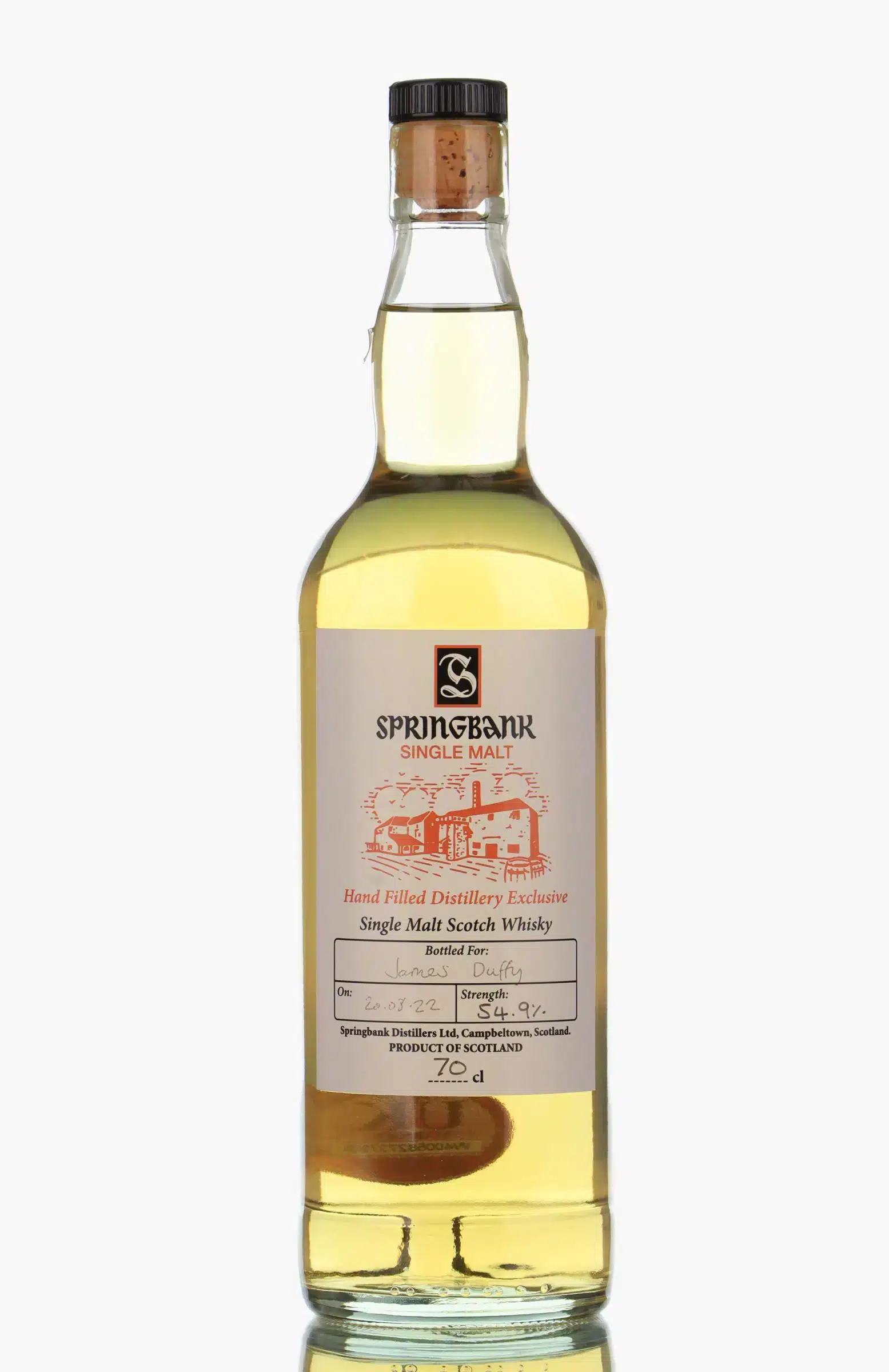 Springbank Hand Filled Distillery Exclusive 2021 57 58