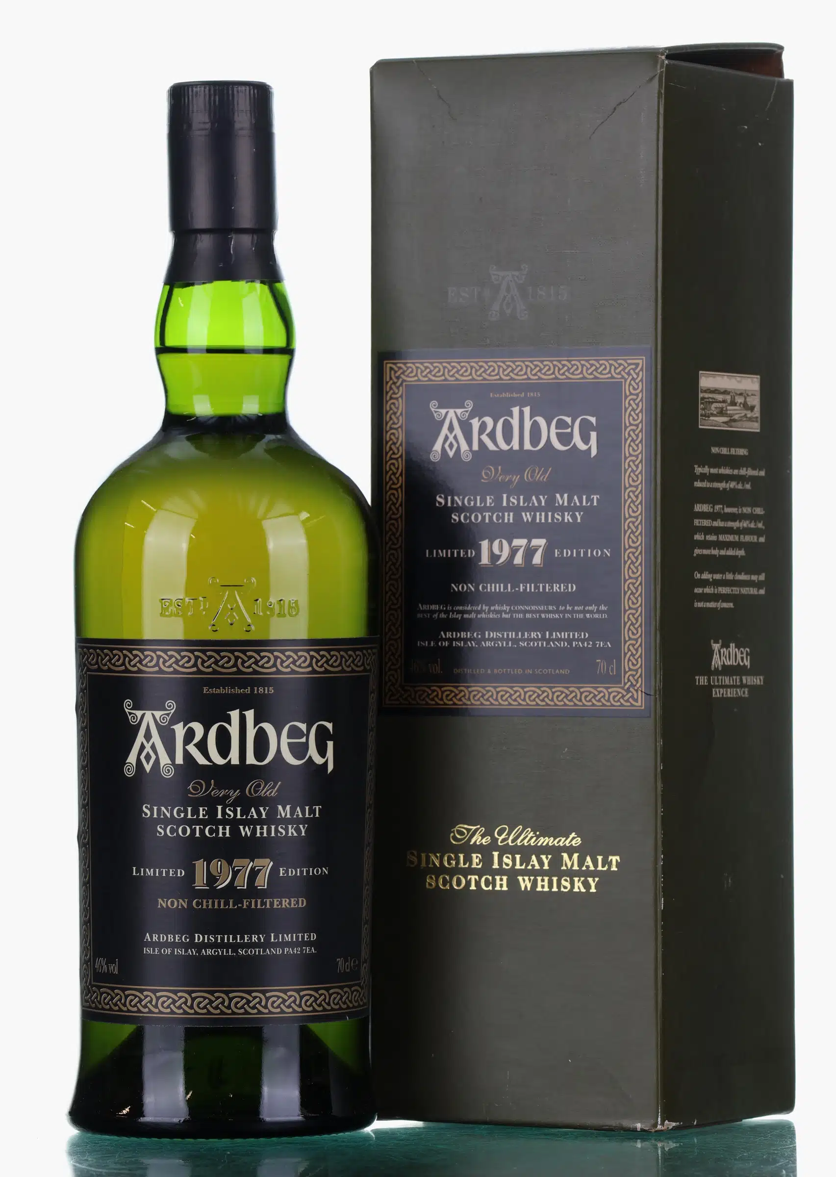 Ardbeg Lord of the Isles 25 Year Old, Bourbon & Sherry Cask, 2002, 46% whisky bottle