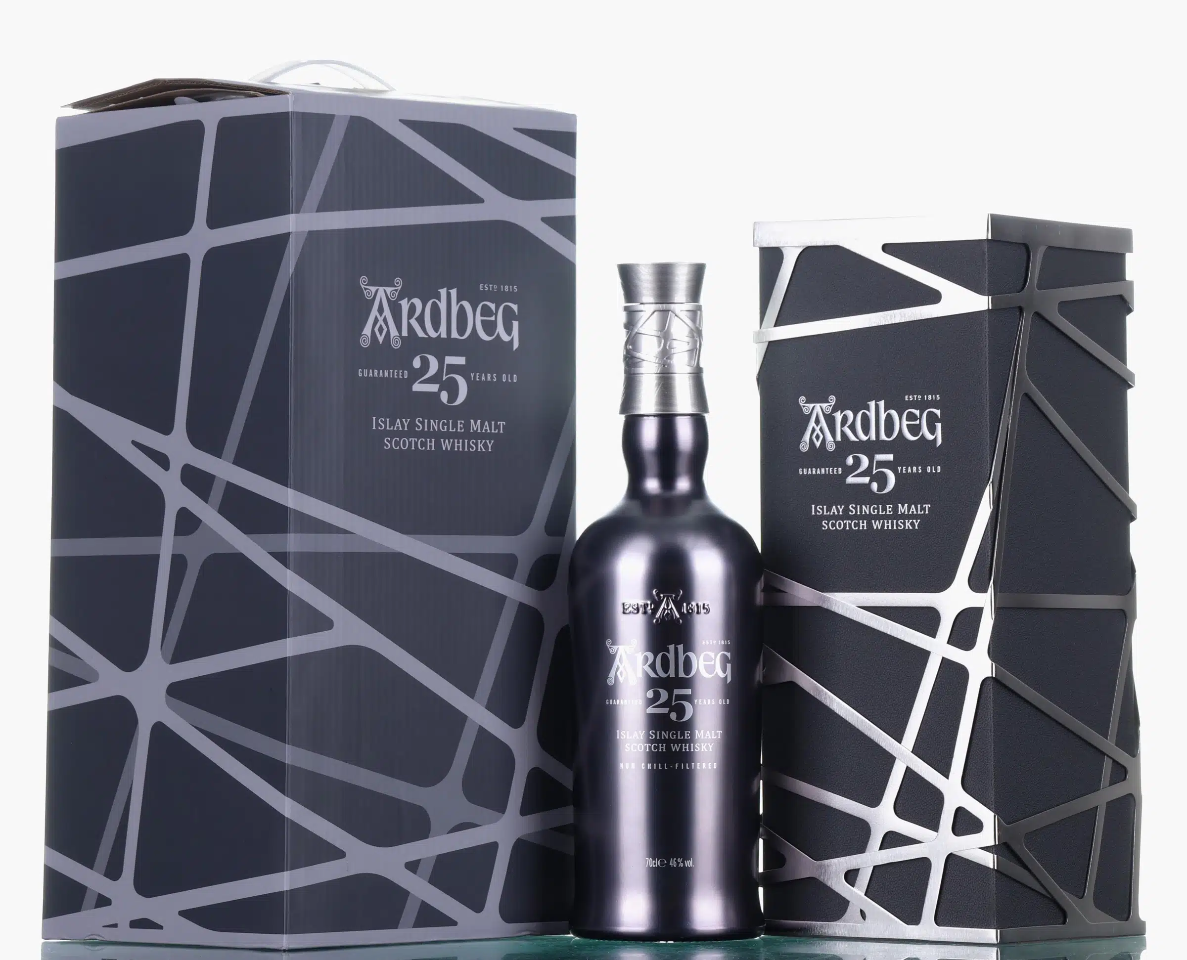 Ardbeg 25 Year Old, 46% whisky bottle