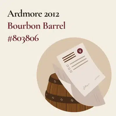 Ardmore 2012 Refill Bourbon Barrel No 803806 Held In Bond At Elite Wine Whisky Ltd