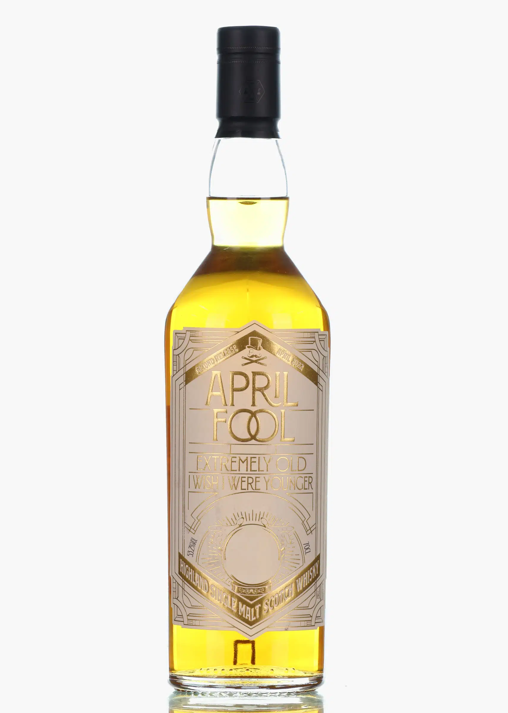 Ardnamurchan 5 Year Old April Fool 2022 Edition The Whisky Exchange, First-fill Bourbon & Oloroso Sherry Cask, 2015, The Whisky Exchange, 53.2% whisky bottle
