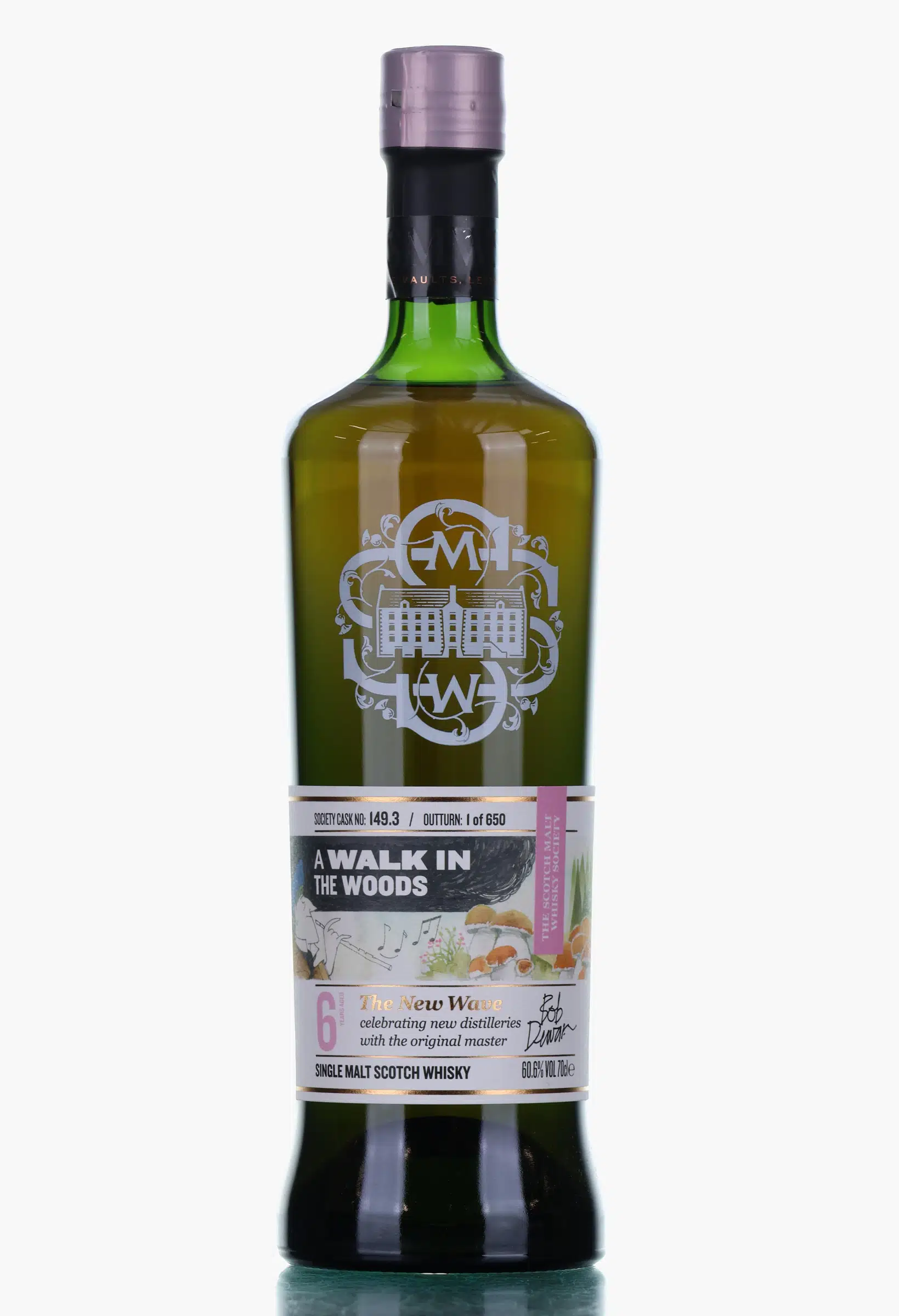 Ardnamurchan A Walk in the Woods 6 Year Old, PX Sherry Cask, Cask #149.3, 2016, The Scotch Malt Whisky Society, 60.6% whisky bottle