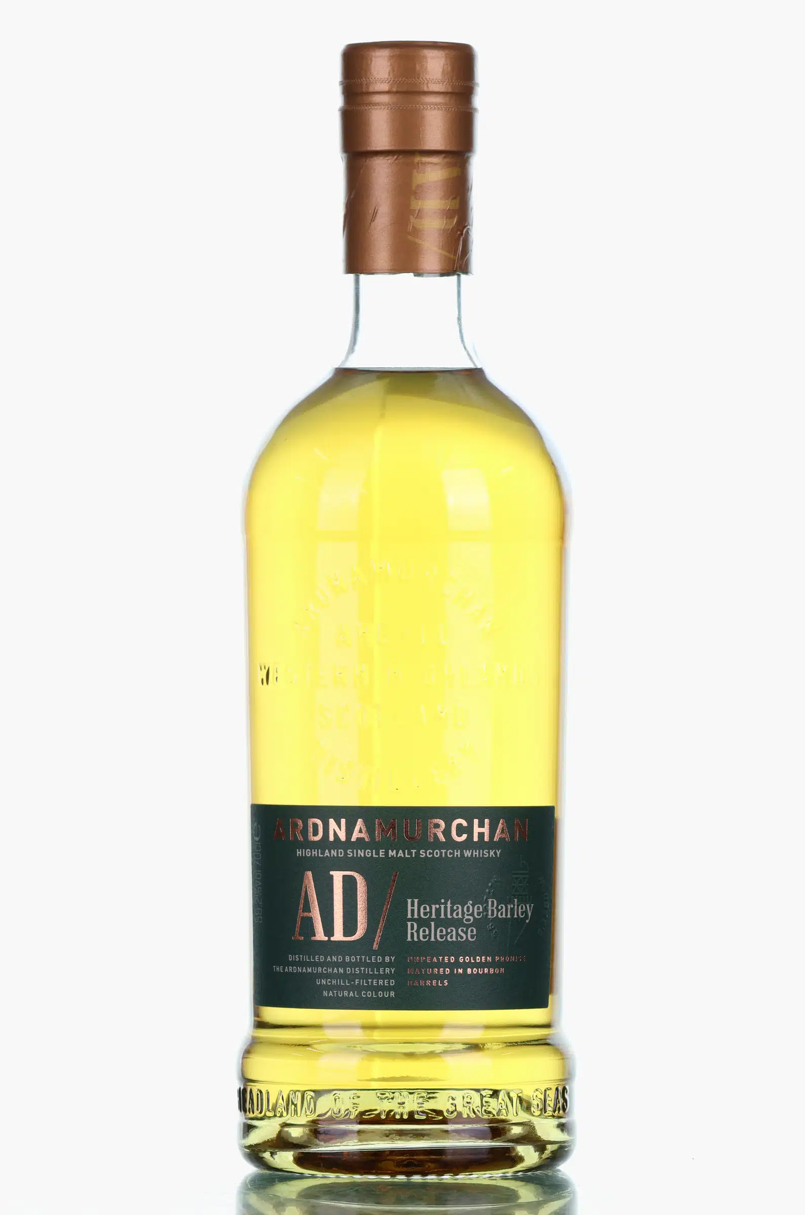 Ardnamurchan AD/ Heritage Barley Release 2025 6 Year Old, Bourbon Cask, 2025, 59.2% whisky bottle