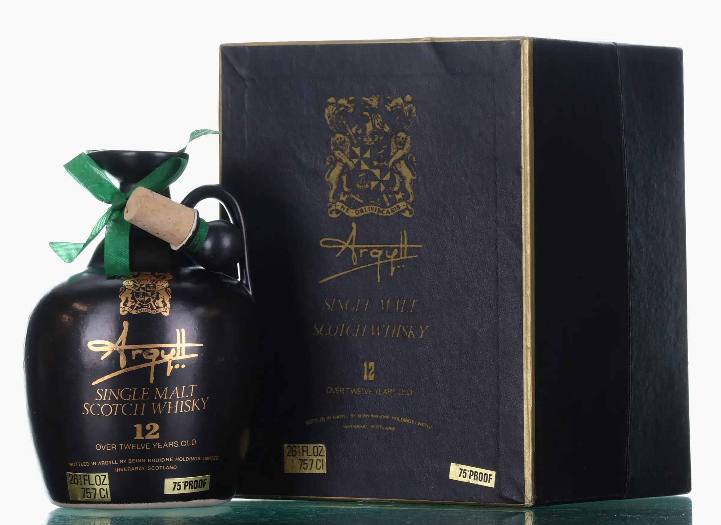 Argyll 12 Year Old, Beinn Bhuidhe Holdings Limited, 40% whisky bottle