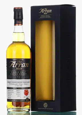 Arran 11 2007 Private Cask Robbies Drams Release 3