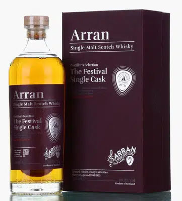 Arran 24 1996 The Festival 2021 Single Cask