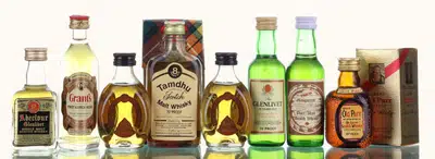 Assorted Miniatures X8 Includes Aberlour 9 Tamdhu 8