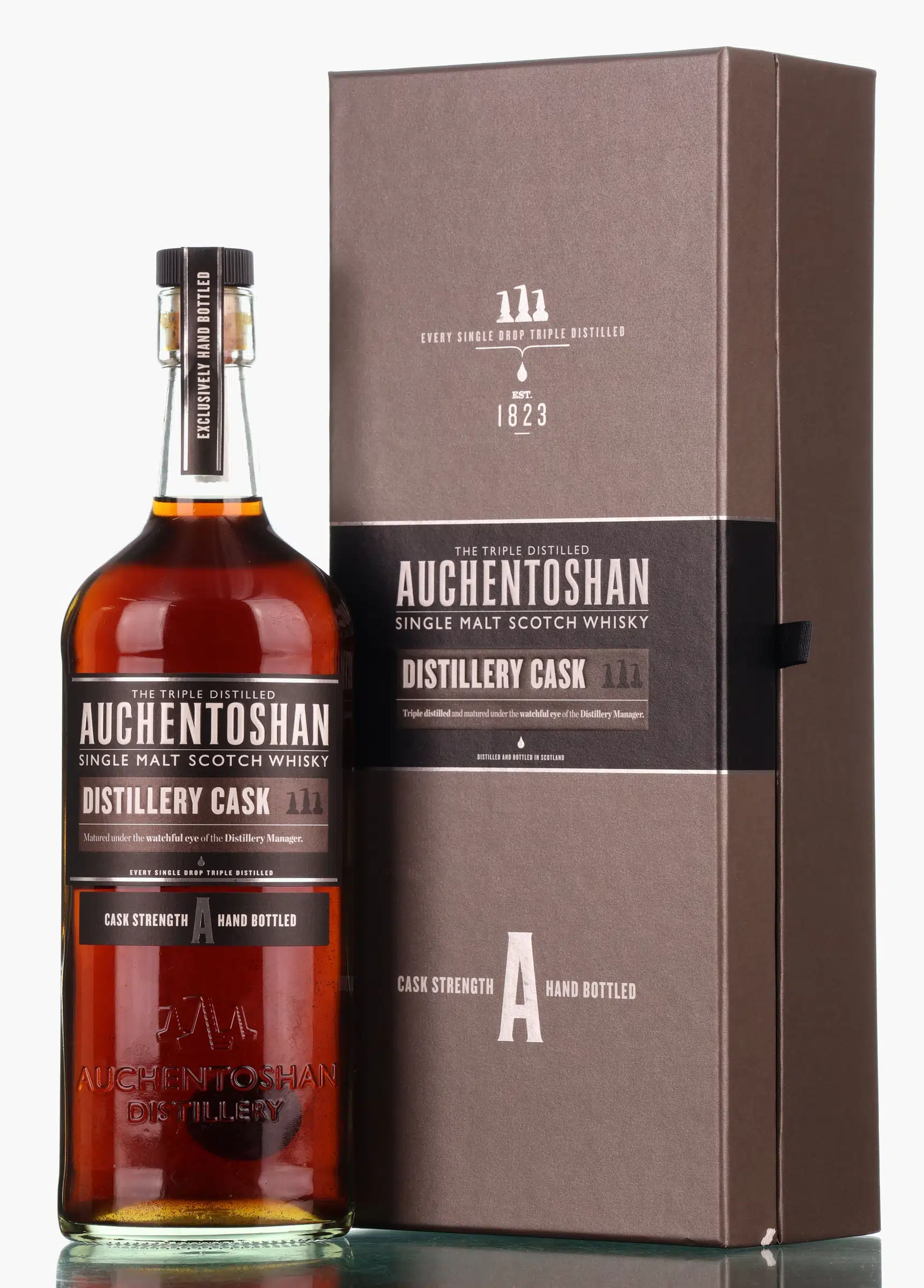 Auchentoshan Distillery Cask 11 Year Old, Oloroso Cask, Cask #934, 2016, 59.4% whisky bottle