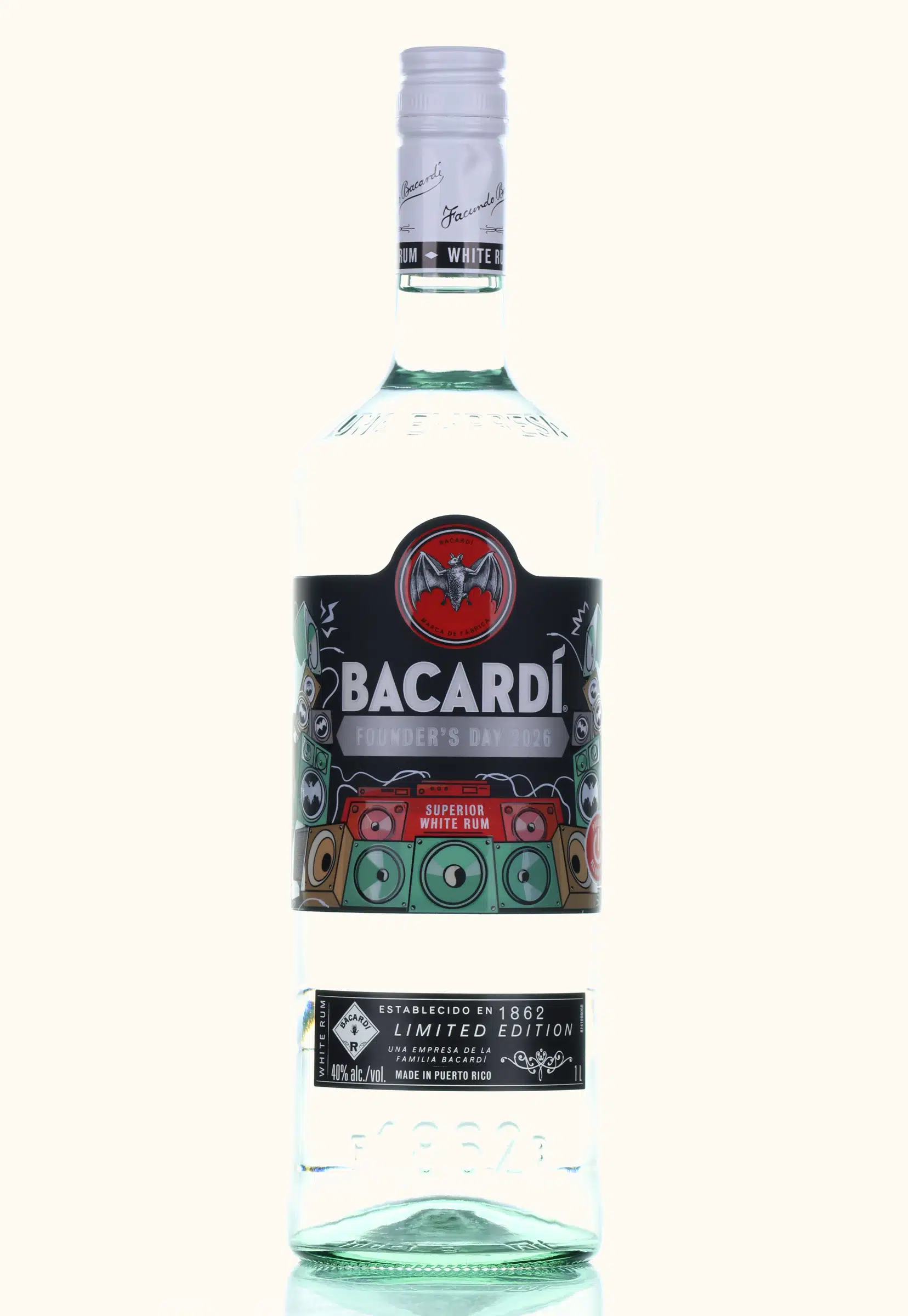 Bacardi Founder S Day 2026 Limited Edition White Rum