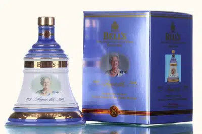 Bells 8 Decanter Queen Mothers 100th Birthday