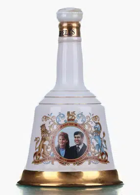 Bells Decanter Marriage Of Prince Andrew Miss Sarah Ferguson