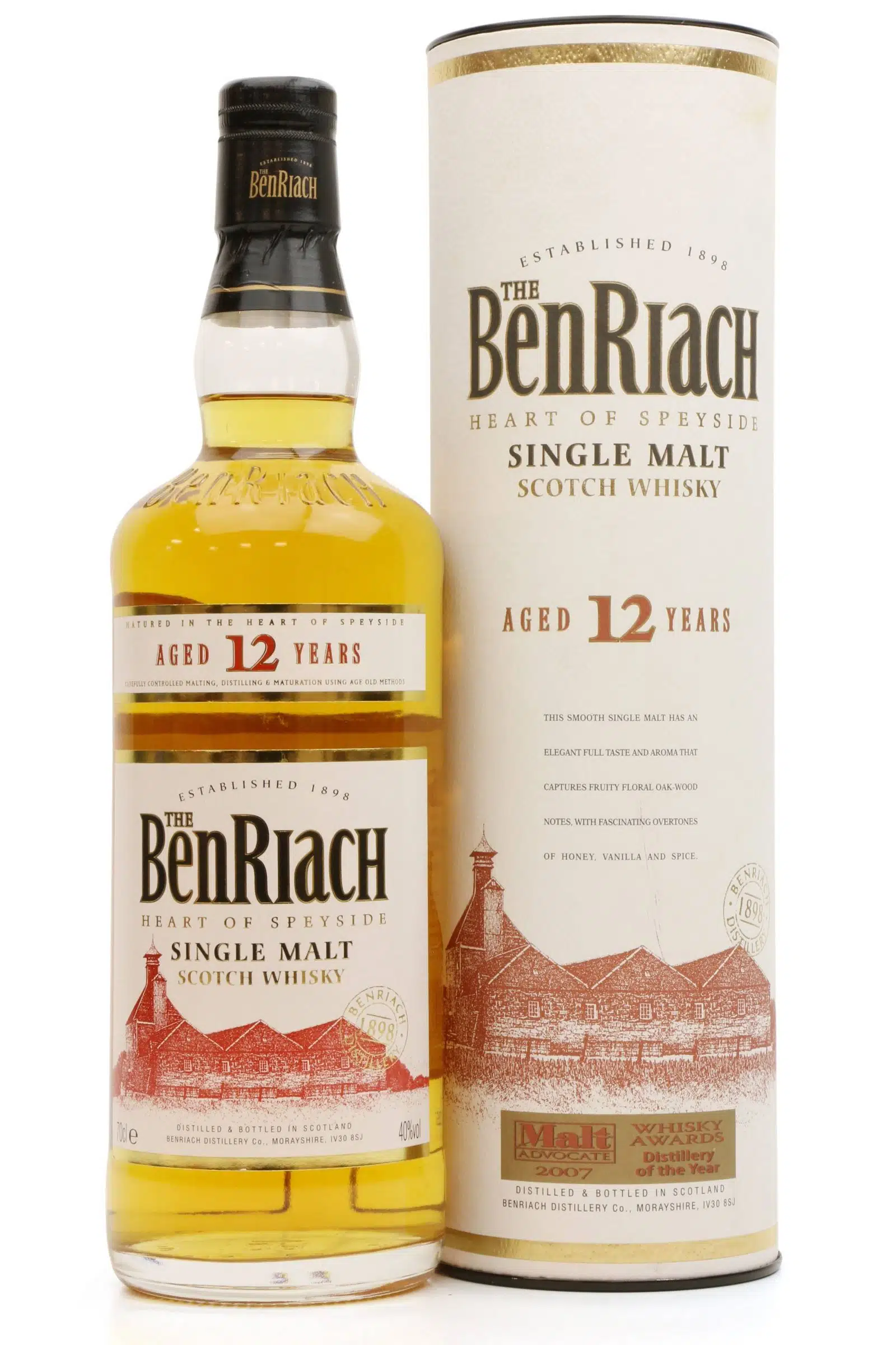 BenRiach 12 Years Old Whisky | Just Whisky Auction