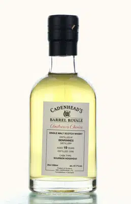 Benrinnes 19 2006 Cadenheads Barrel Royale Andrews Choice