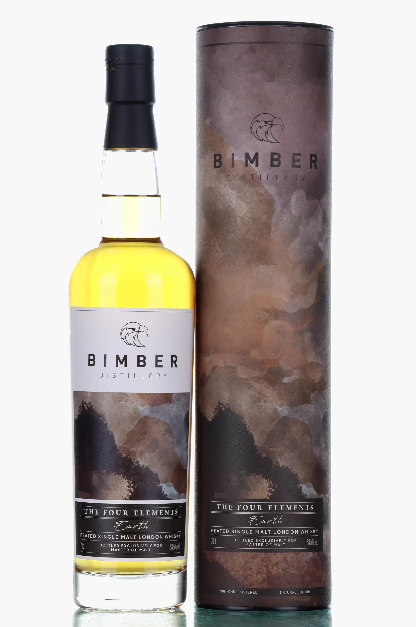 Bimber The Four Elements - Earth, Ex-Bourbon Cask, Cask #478, Release No. 2, 2023, 58.5% whisky bottle