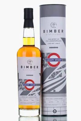 Bimber The Spirit Of The Underground 2022 Canary Wharf Cask No 2989