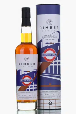 Bimber The Spirit Of The Underground 2022 Piccadilly Circus Cask No 436