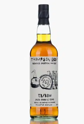 Blended Scotch Tbbsw Over 6 Thompson Bros