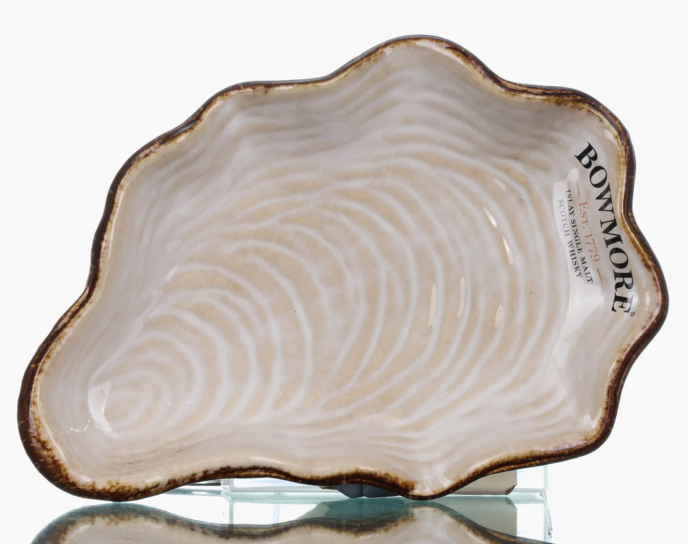 Bowmore Ceramic Oyster Plate & Stand