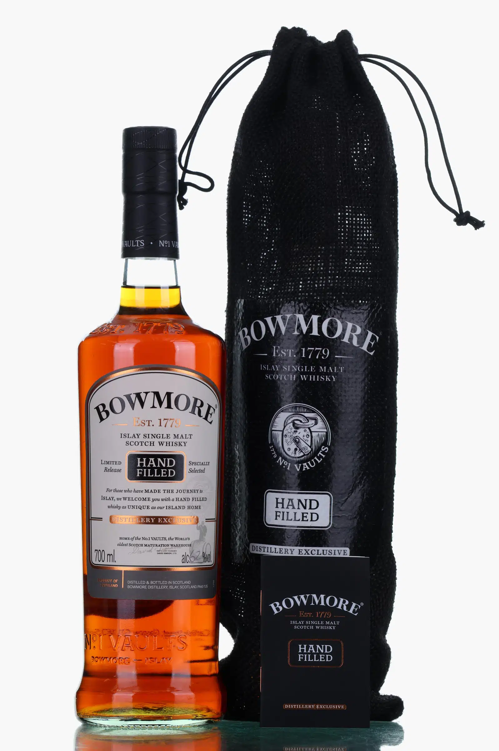 Bowmore Hand Filled 48th Edition 13 Year Old, First-fill Oloroso Sherry Cask, Cask #4062, 2025, 62% whisky bottle