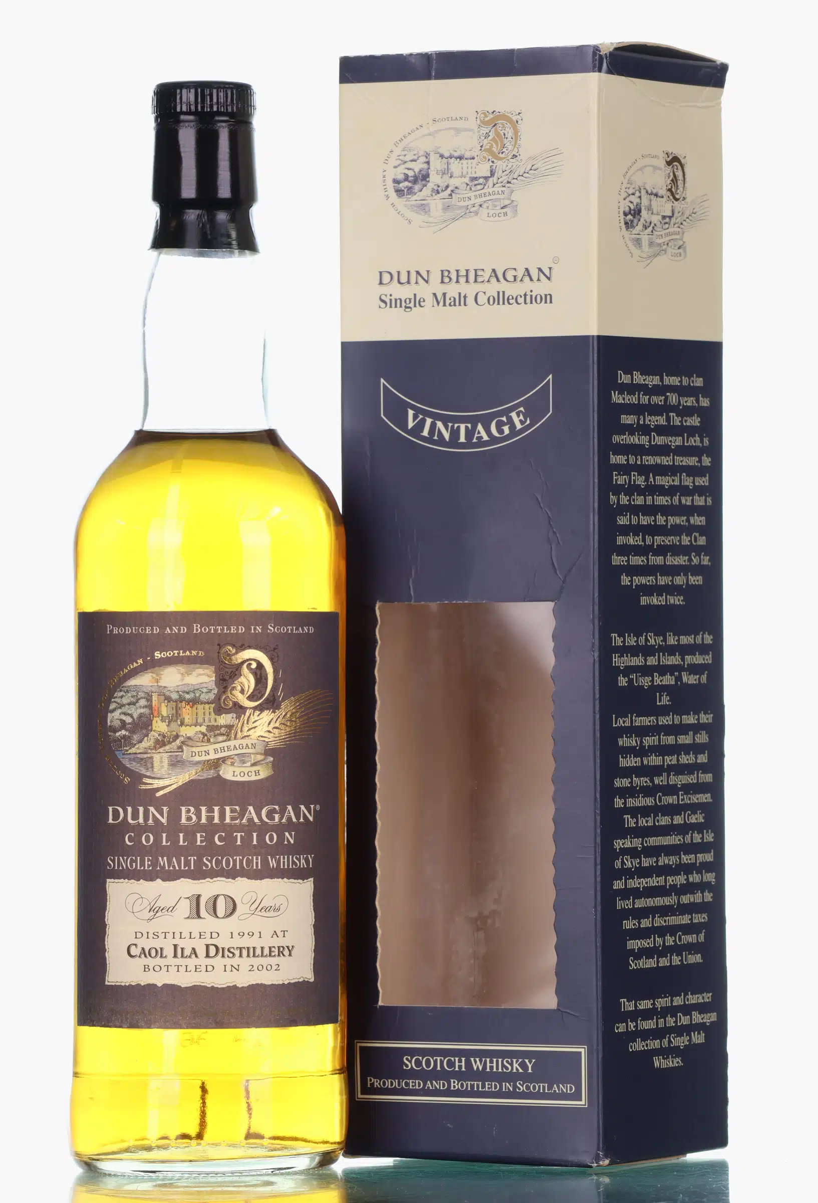 Caol Ila 10 Year Old, 1991, William Maxwell & Co., 43% whisky bottle
