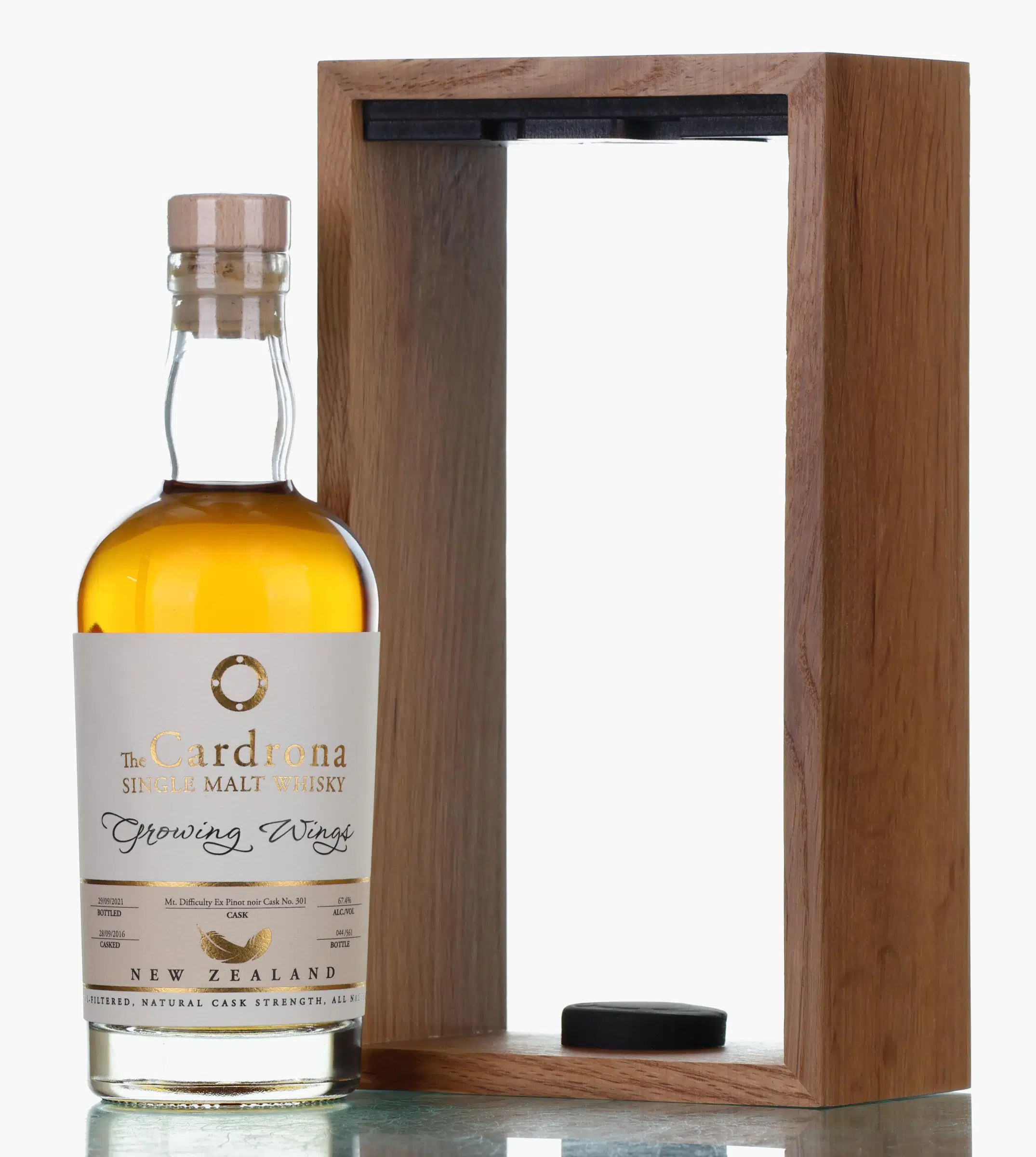 Cardrona Growing Wings 5 Year Old, Pinot Noir Cask, Cask #301, 2021, 67.4%