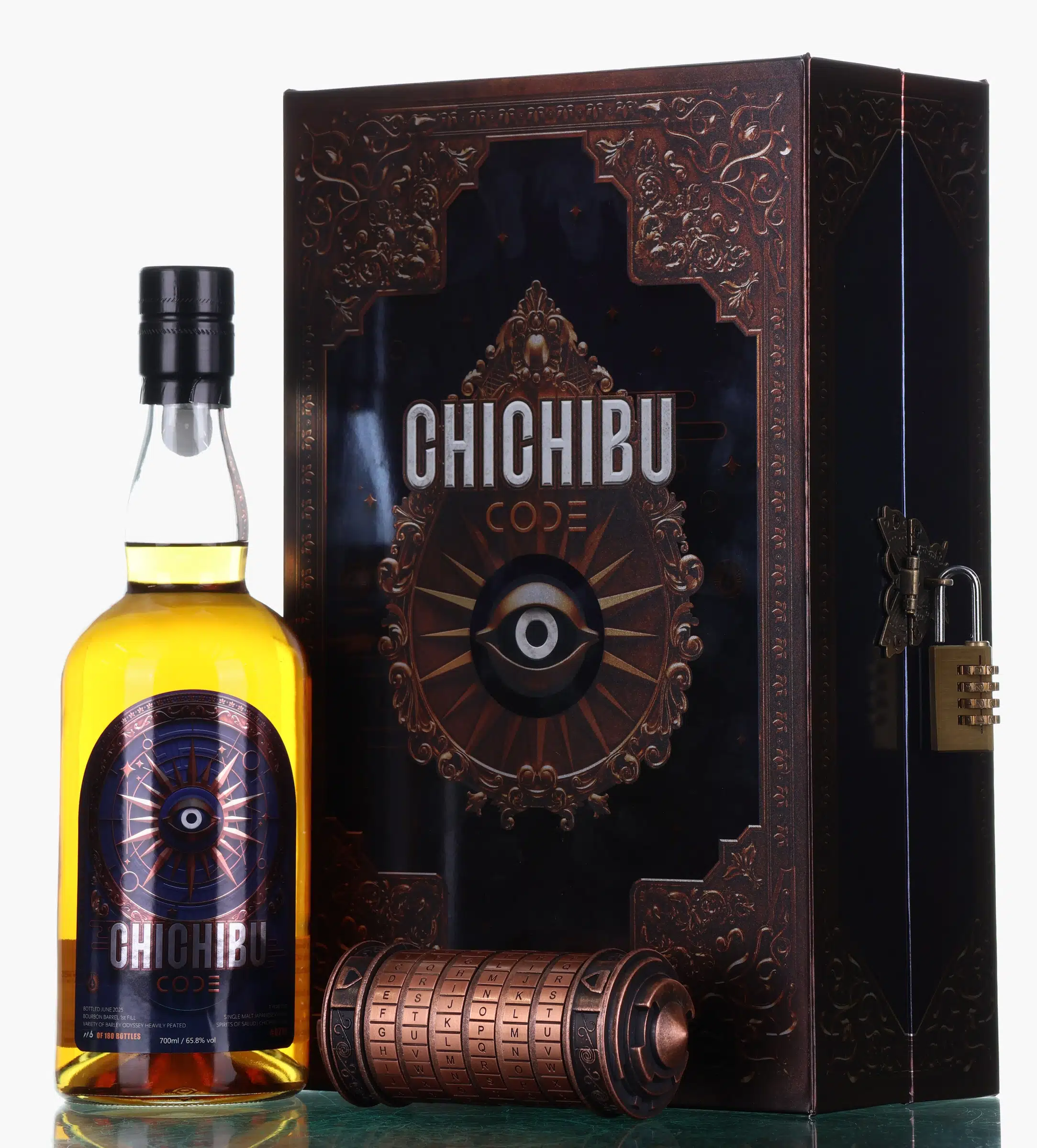 Chichibu Code 7 Year Old, First Fill Bourbon Cask, Cask #8275, 2025, 65.8% whisky bottle