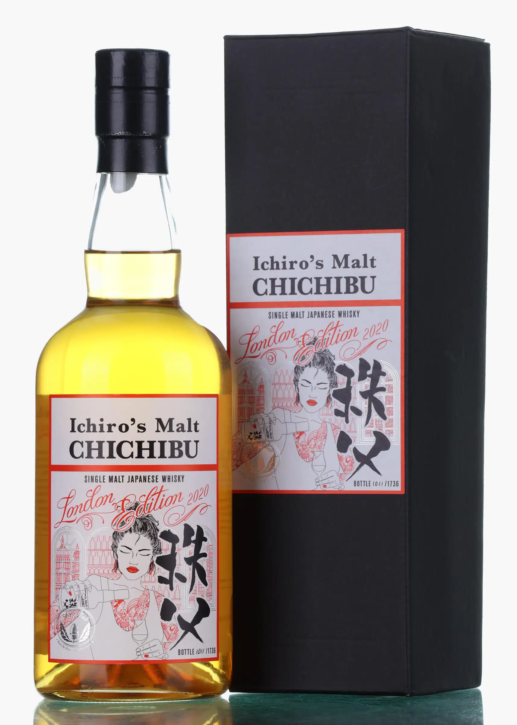 Chichibu London Edition 2020, Bourbon, Refill & Mizunara Cask, 53.5%