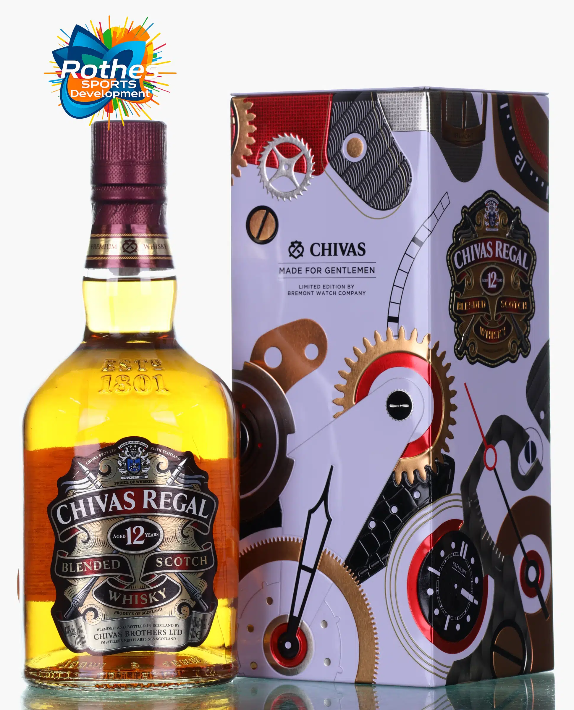 Chivas Regal Made For Gentlemen 12 Year Old, 2014, 40% whisky bottle