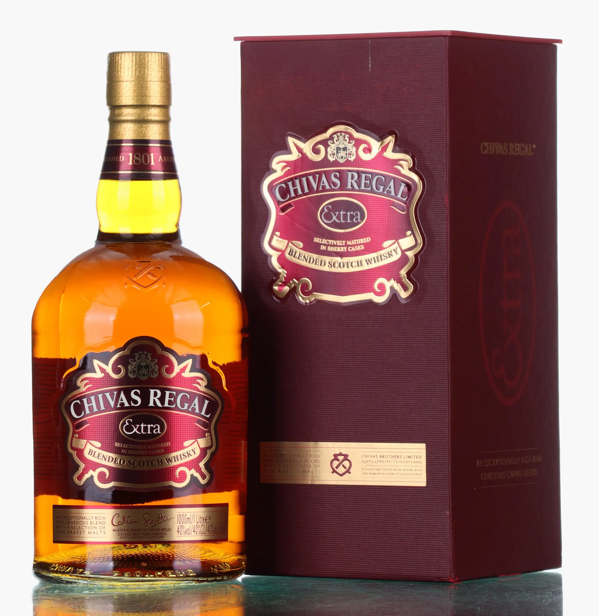 Chivas Regal Extra, Sherry Cask, 2017, 40% whisky bottle