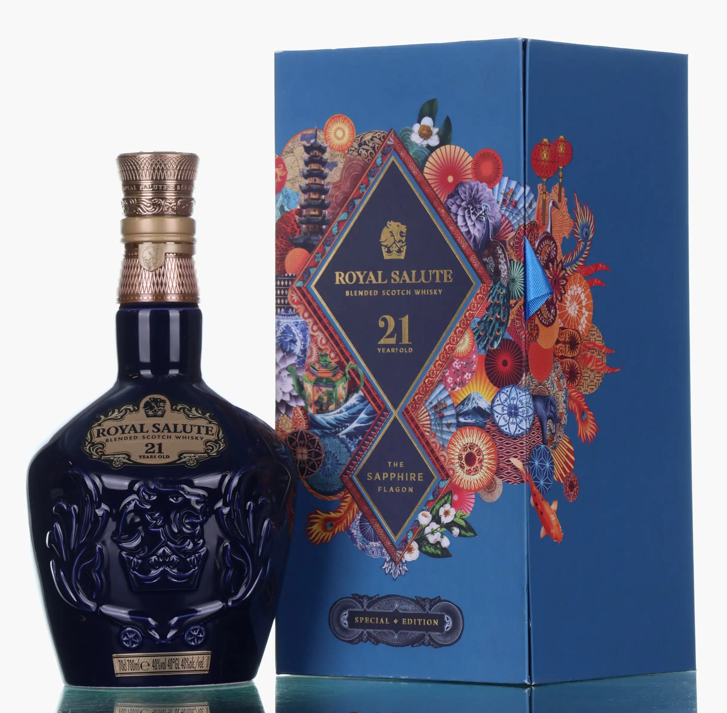 Chivas Brothers Royal Salute 21 Year Old, 40% whisky bottle