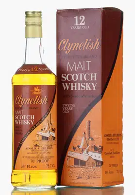 Clynelish 12 Ainslie Heilbron 1970s