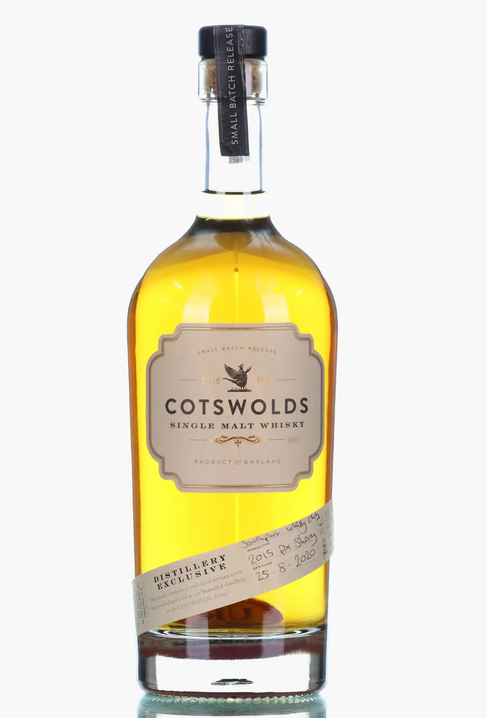 Cotswolds Distillery Exclusive Single PX Sherry Cask For Southport WC 5 Year Old, Sherry Cask, 2020, 61.1% whisky bottle