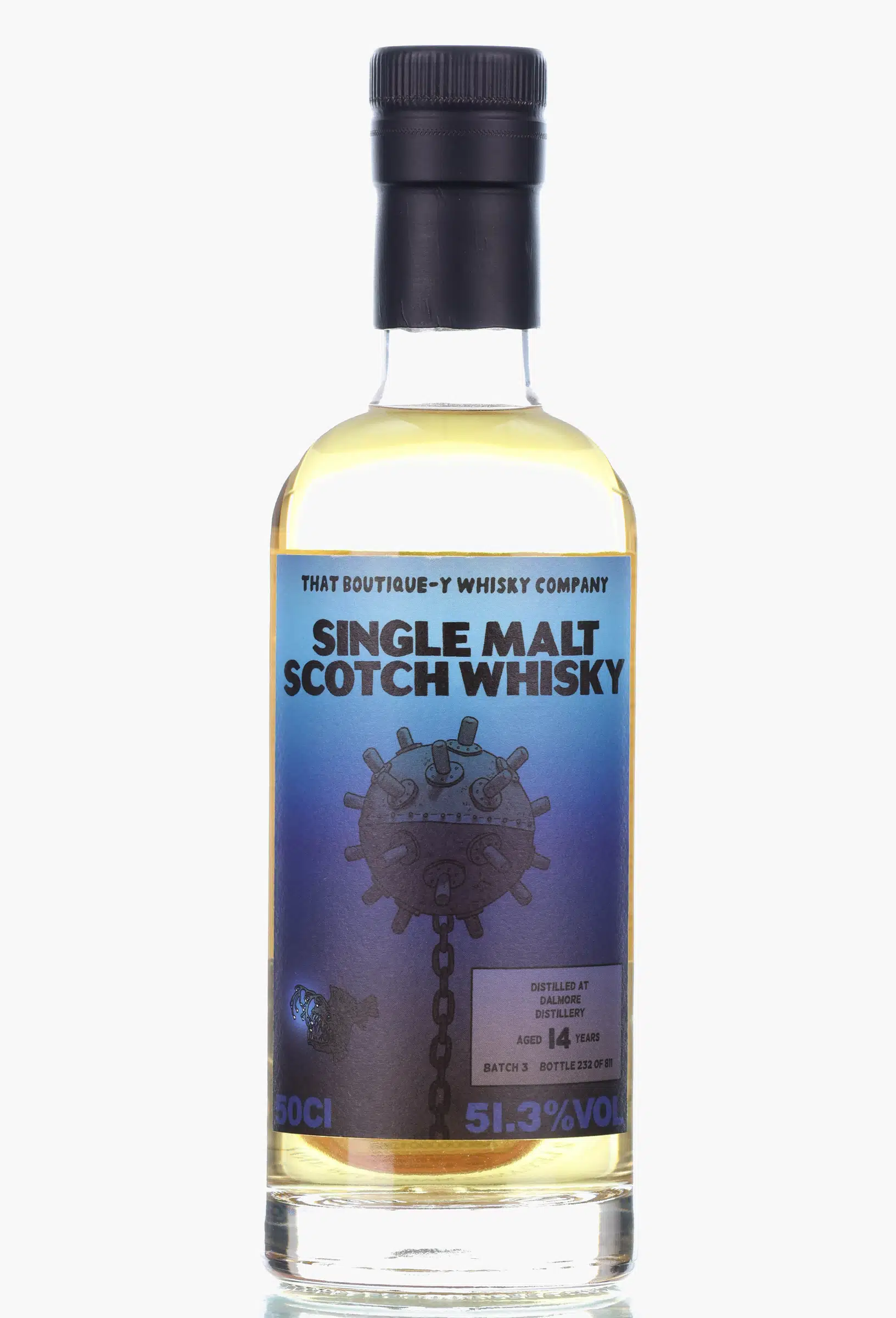 Dalmore 14 Year Old, Batch No. 3, That Boutique-y Whisky Company, 51.3% whisky bottle