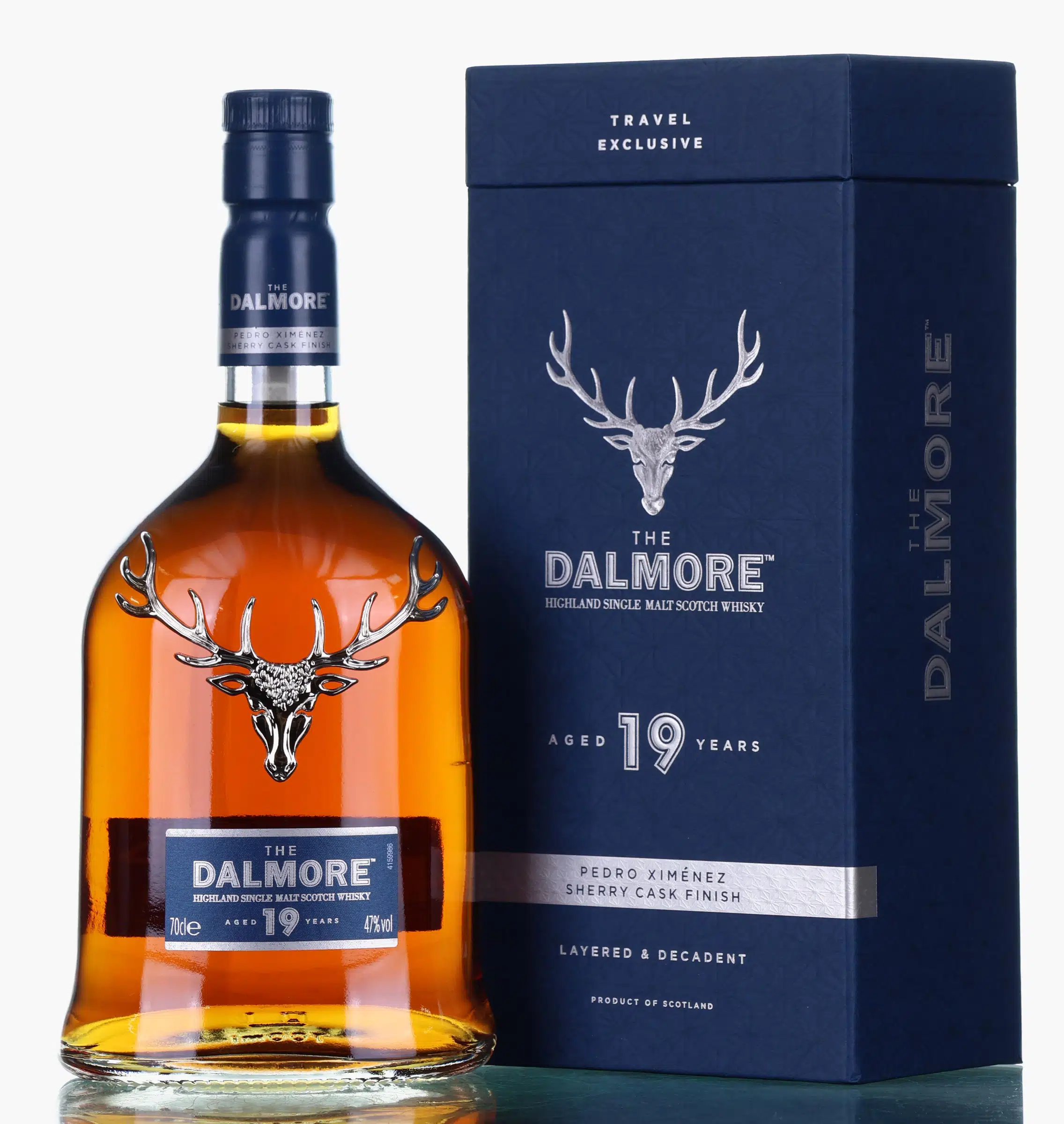 Dalmore 19 Years Old Pedro Ximenez Travel Exclusive, Bourbon & Sherry Cask, 2025, 47% whisky bottle