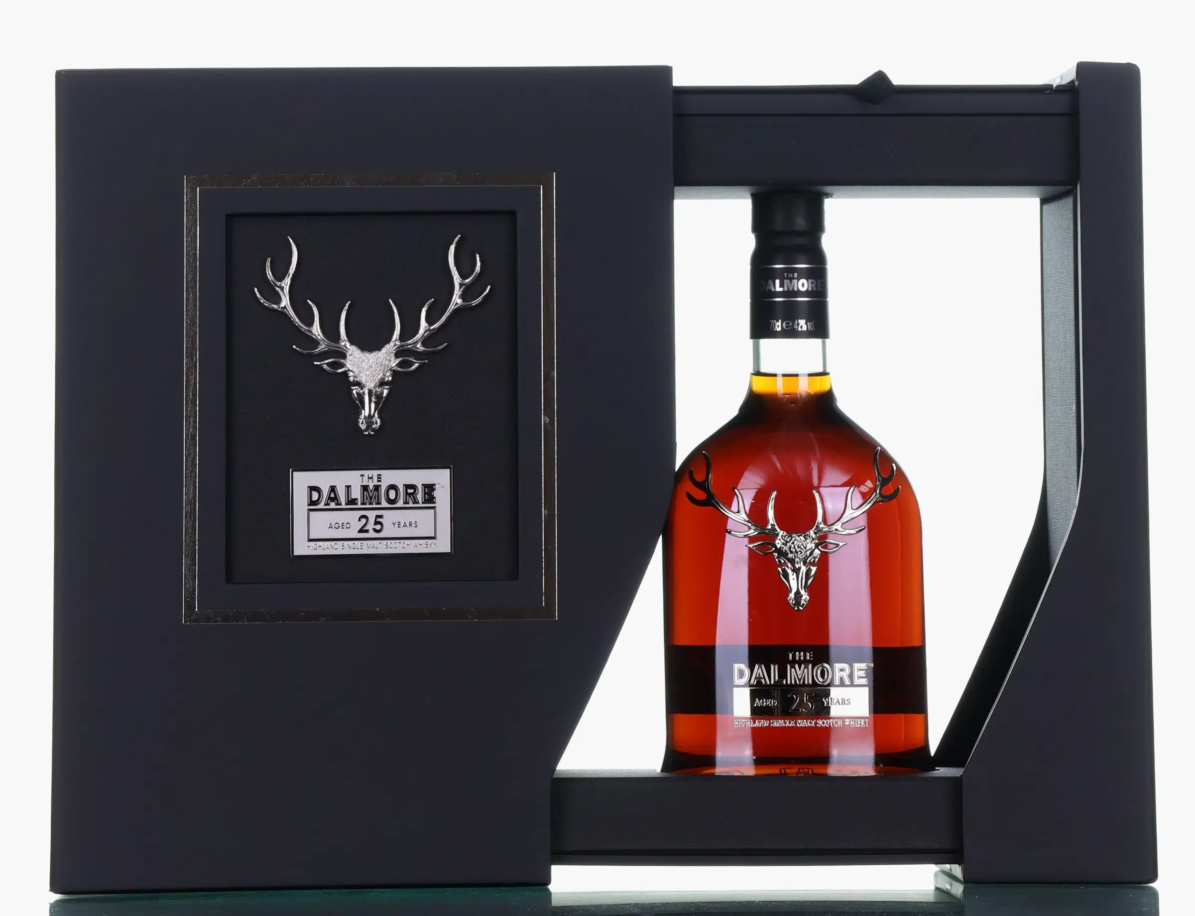 Dalmore 25 Year Old, Bourbon, Port & Sherry Cask, 42%, 70cl whisky bottle