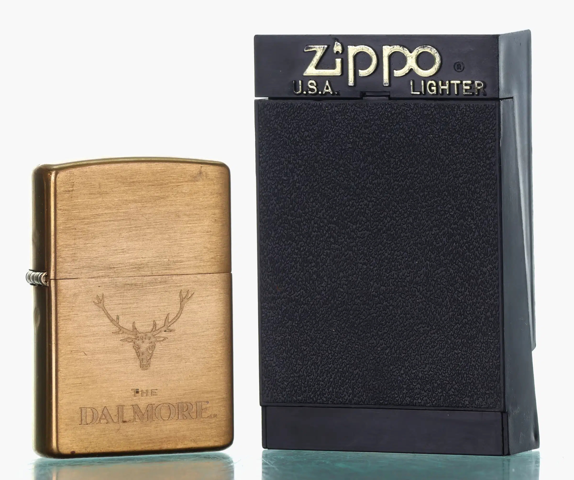 Dalmore Zippo Lighter (2002) whisky bottle
