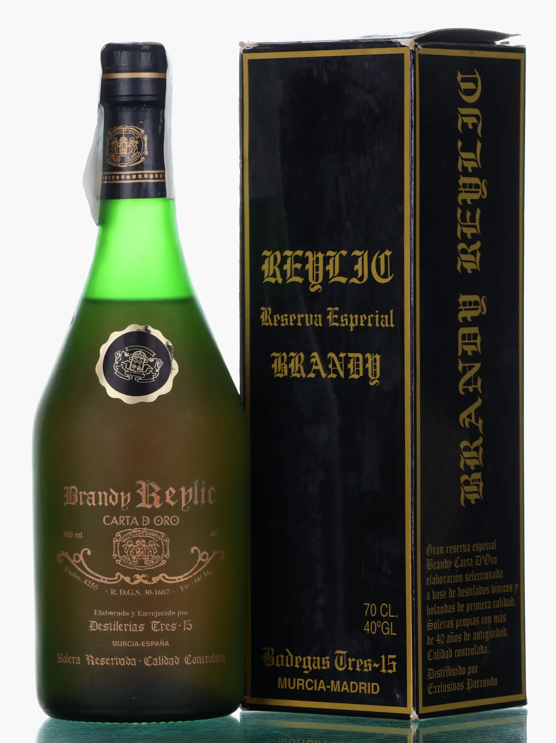 Reylic Carta d'Oro Reserva Especial Brandy, 40%