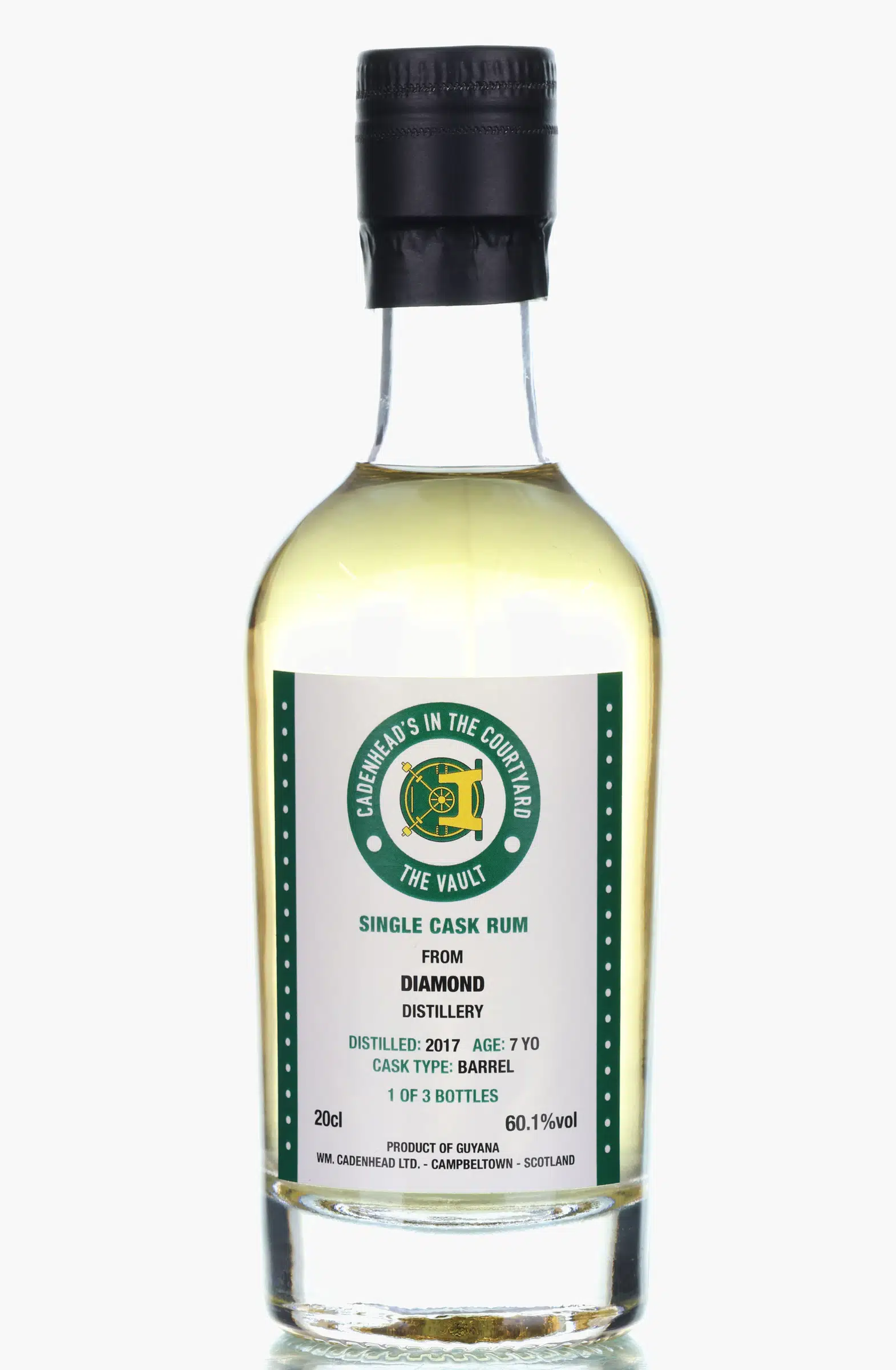 Diamond 7 Year Old, Barrel Cask, 2017, Cadenhead's, 60.1%