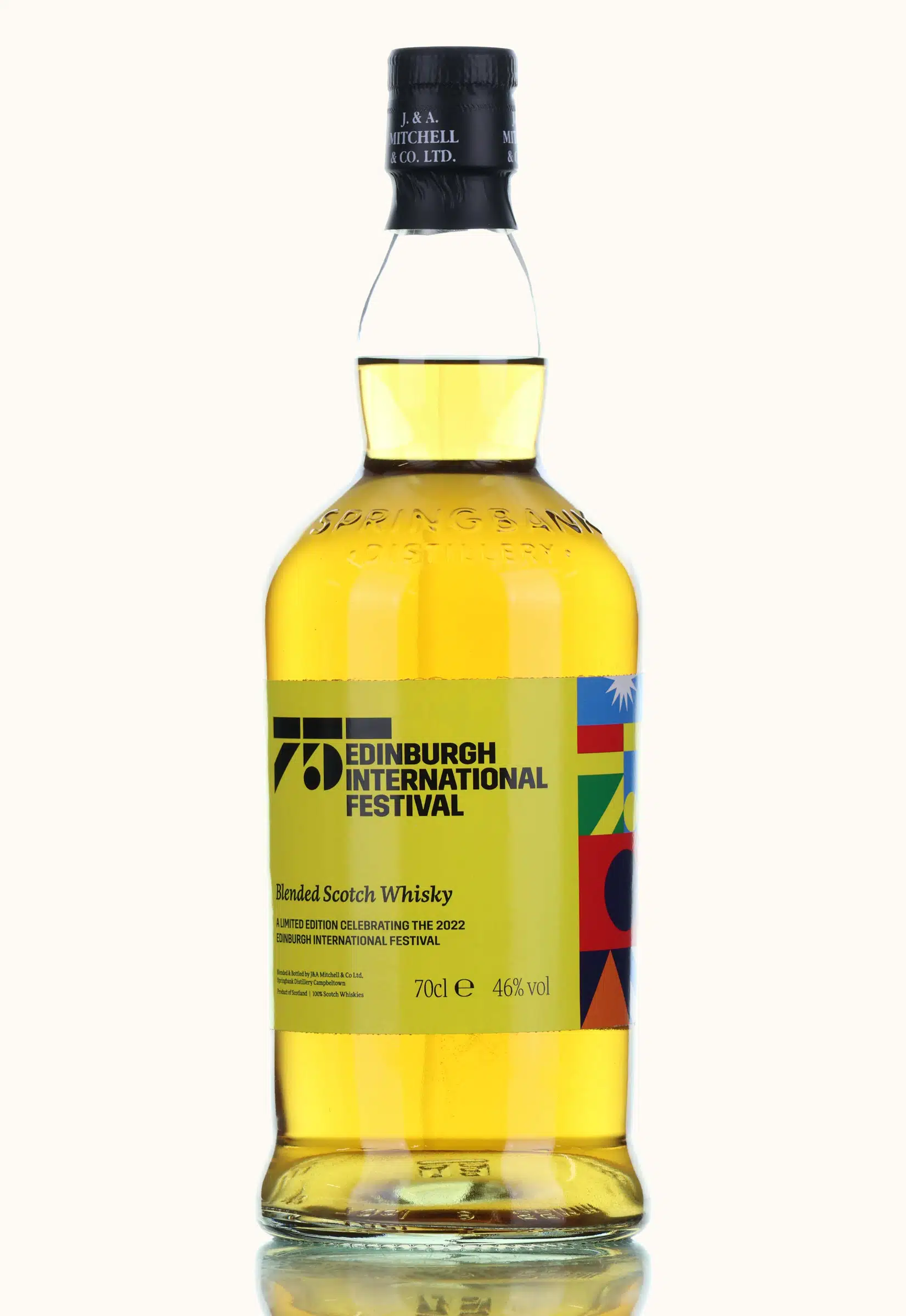 Springbank Edinburgh International Festival 2022 Blend, Oak Cask, 2022, 46% whisky bottle