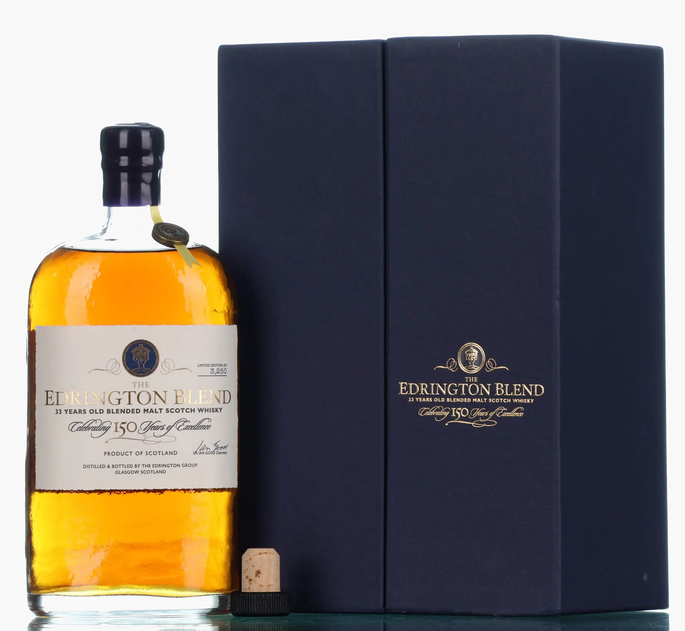 Edrington Blend 150th Anniversary 33 Year Old, Oak Cask, 2011, 43% whisky bottle