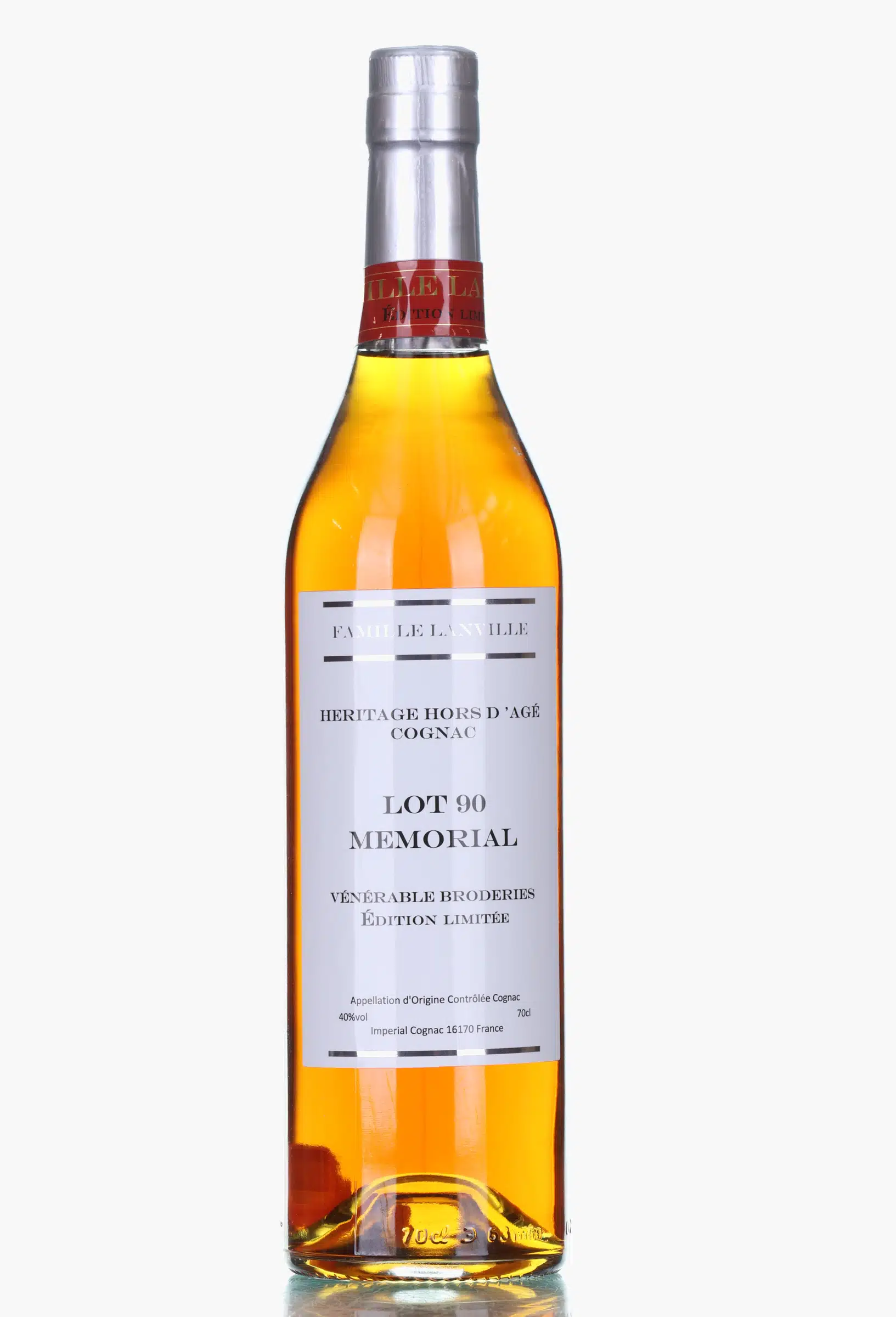 Famille Lanville Heritage Hors d'Age Cognac 30 Year Old, Lot 90, 40%