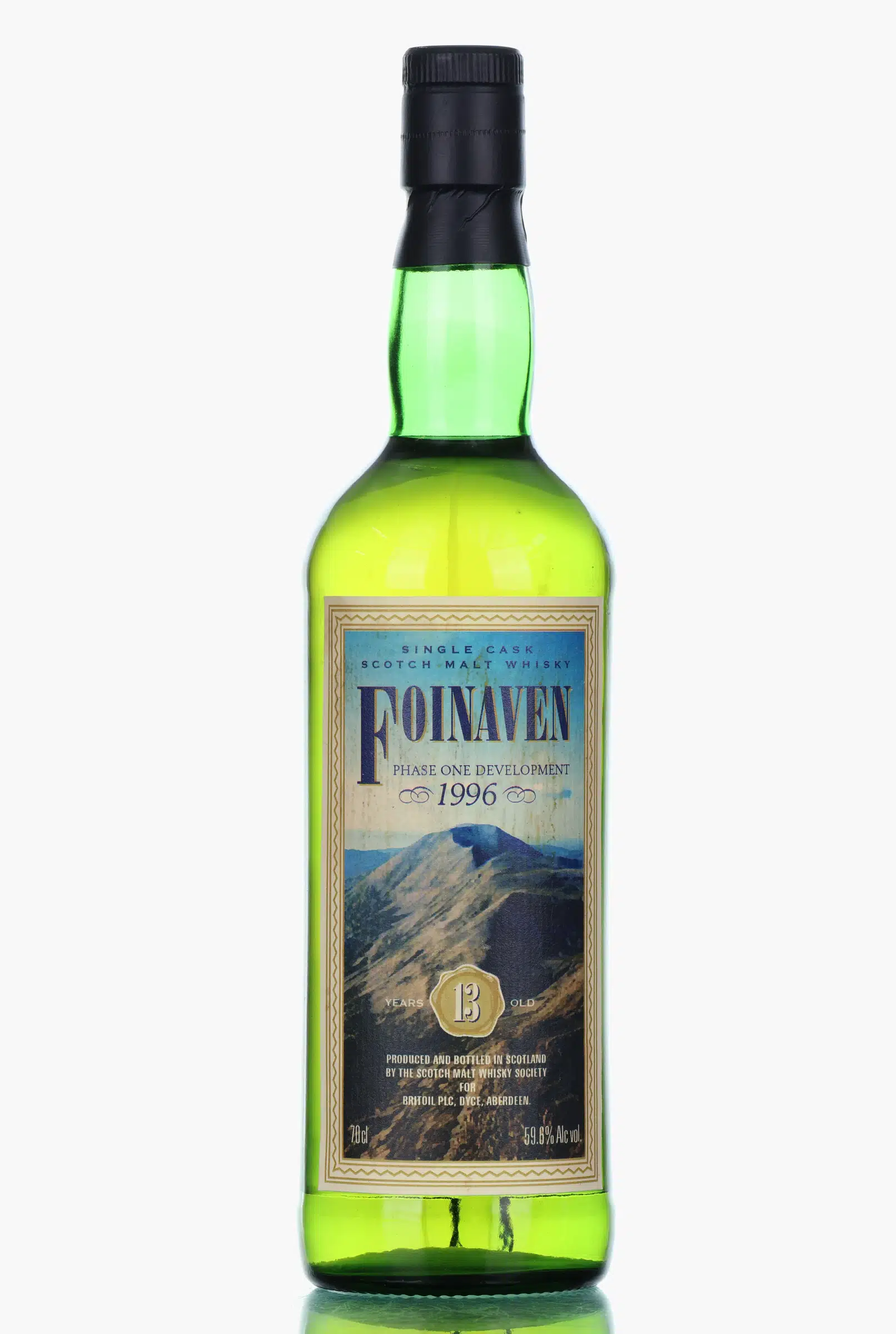 Foinaven Phase One Development 13 Year Old, 1996, The Scotch Malt Whisky Society, 59.8% whisky bottle
