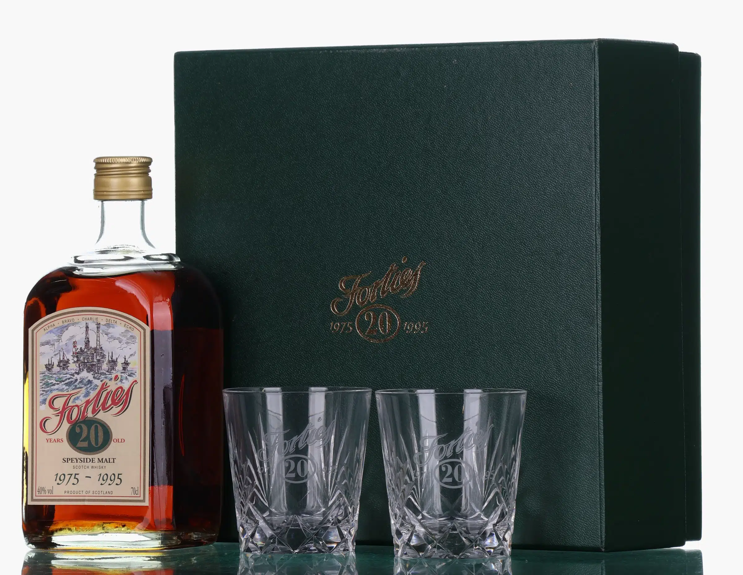 Glenfarclas Forties 20th Anniversary 20 Year Old, 1995, 40% whisky bottle