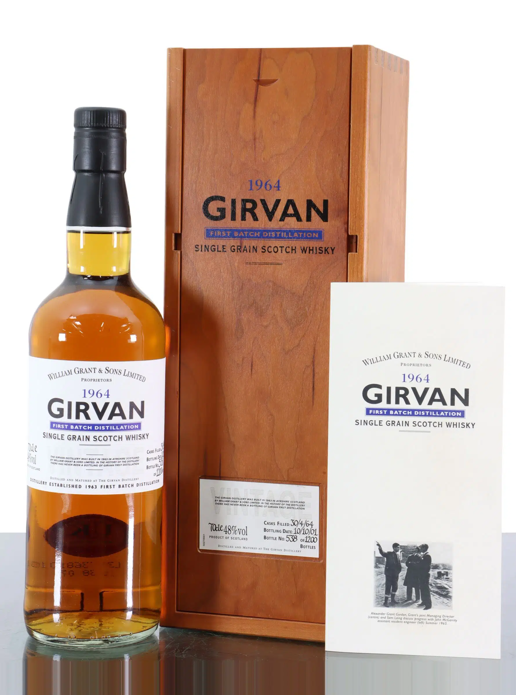 Girvan 1964 Whisky | Just Whisky Auction