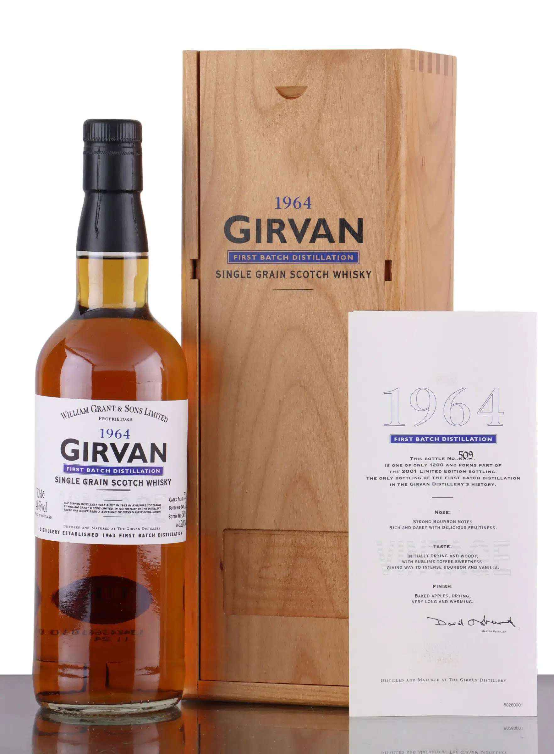 Girvan 1964 Whisky | Just Whisky Auction