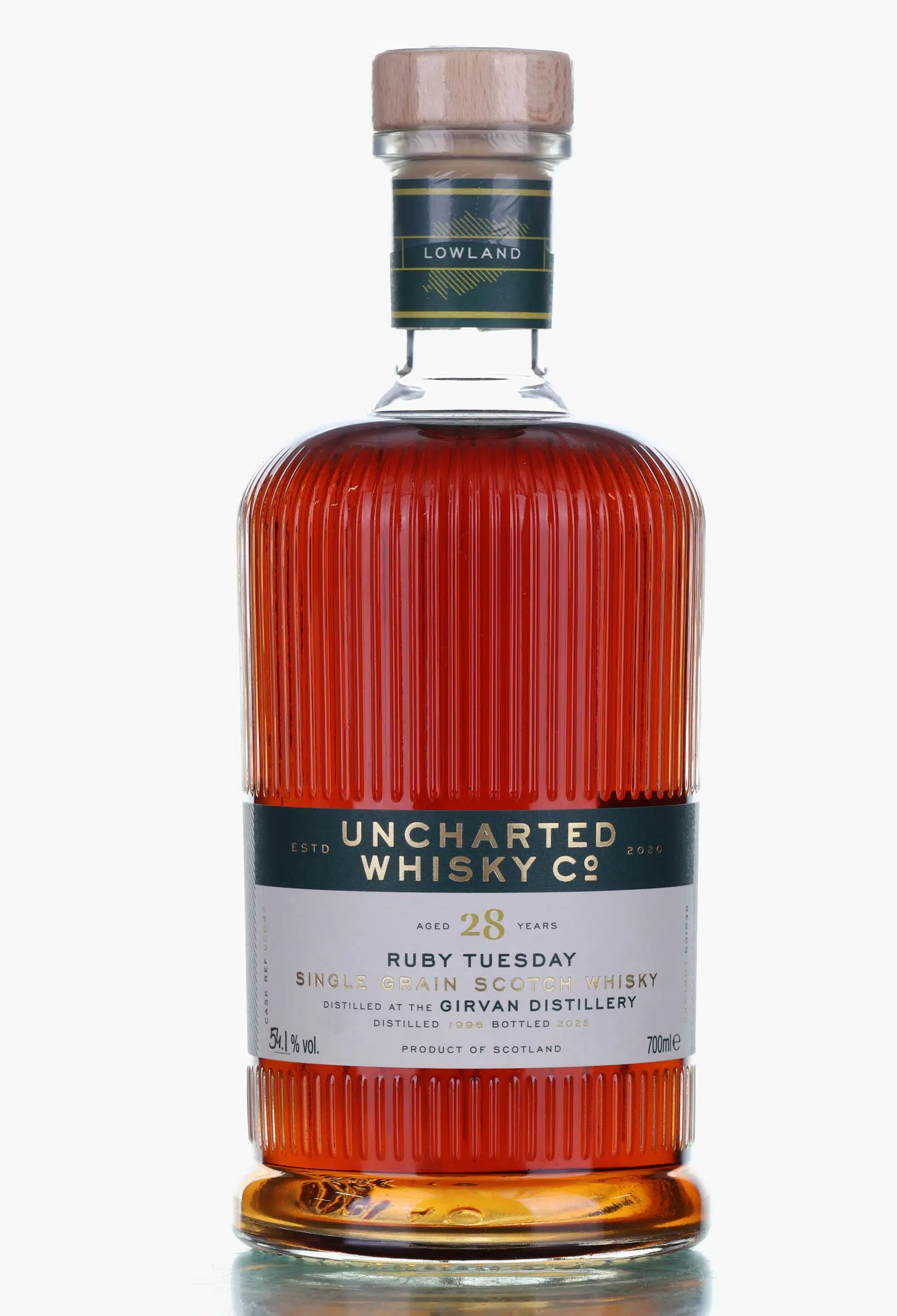 Girvan 28 1996 2025 Uncharted Whisky Co Ruby Tuesday