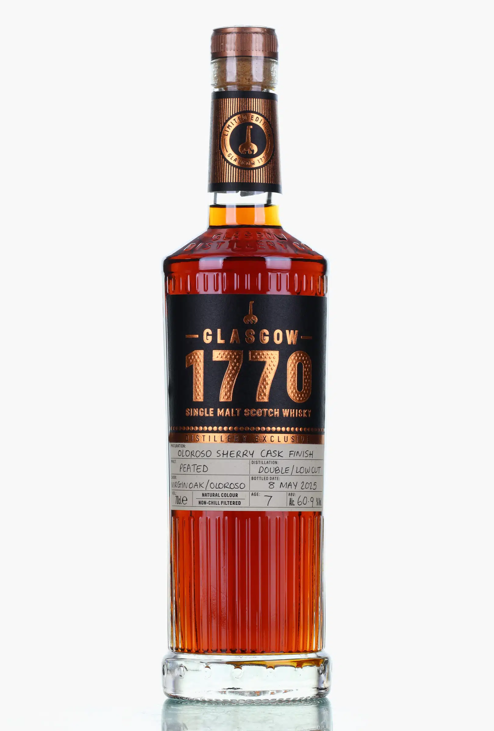 Glasgow 7 Distillery Exclusive Virign Oak Oloroso Cask