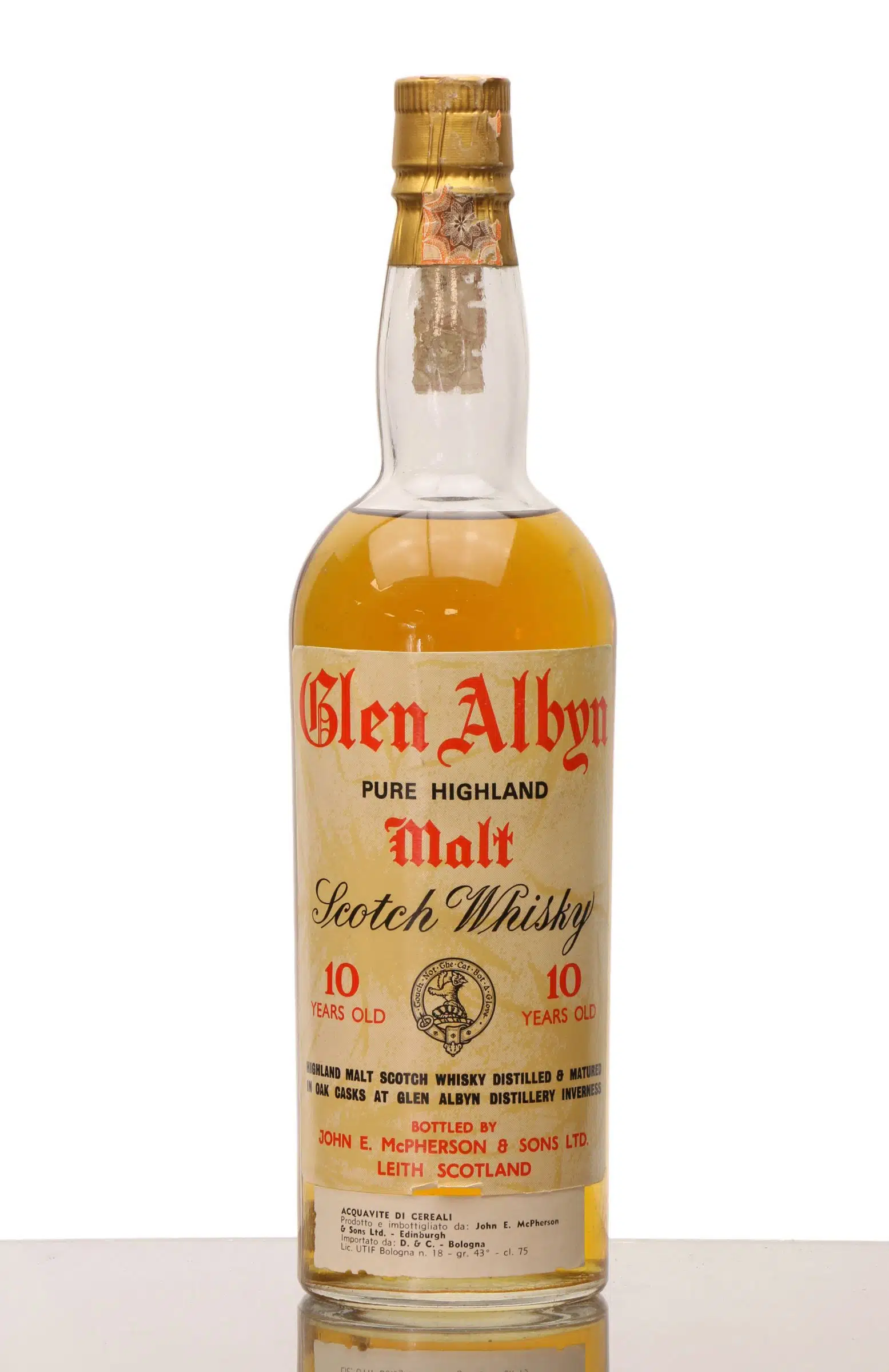 Glen Albyn 10 Years Old Whisky | Just Whisky Auction