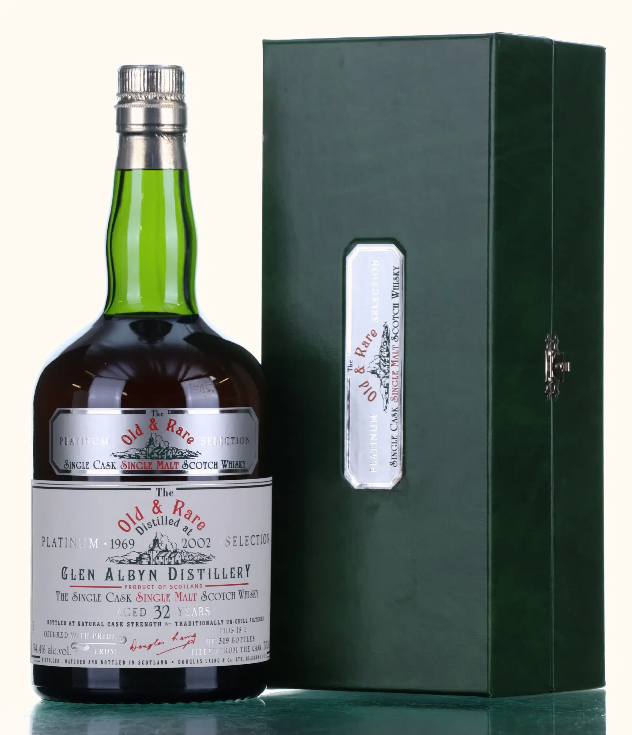 Glen Albyn Old & Rare Platinum Selection 32 Year Old, 1969, Douglas Laing, 54.4% whisky bottle